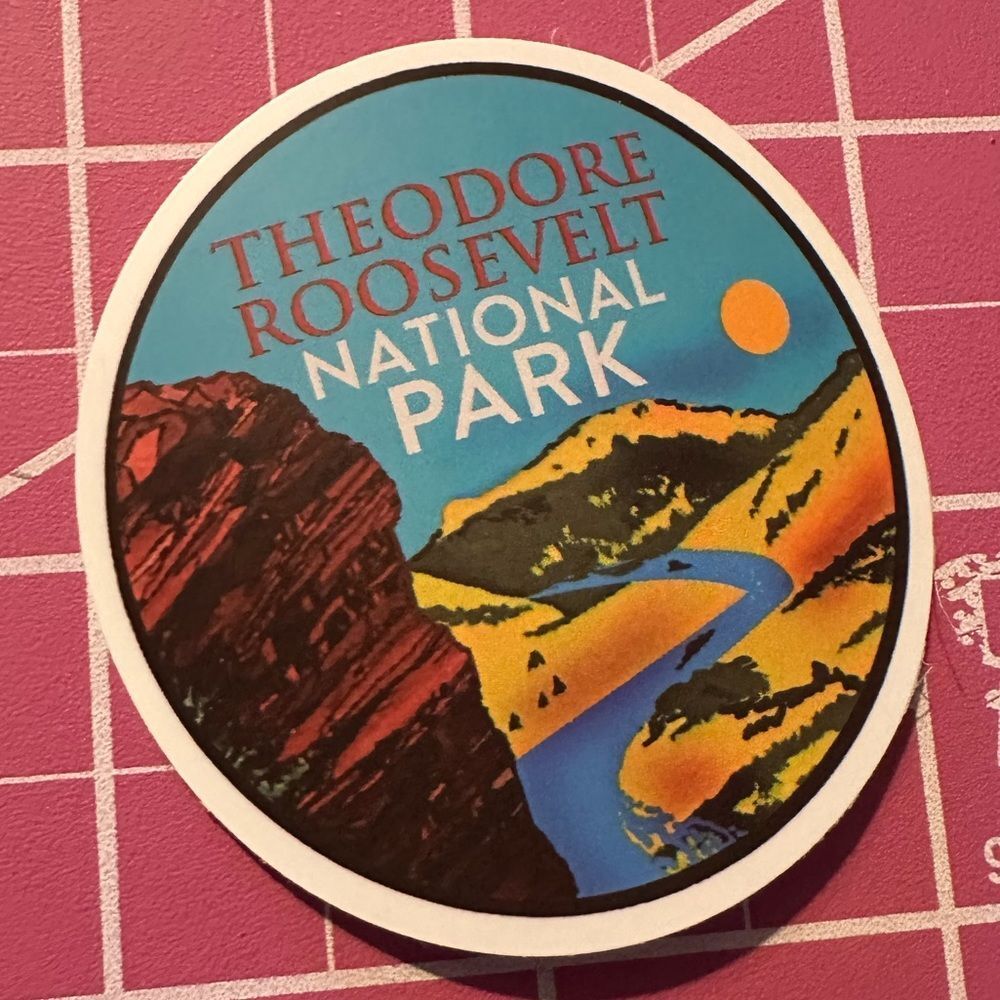 💜13/$13 +Bundle Sticker Sale | Travel Theodore Roosevelt Waterproof Sticker